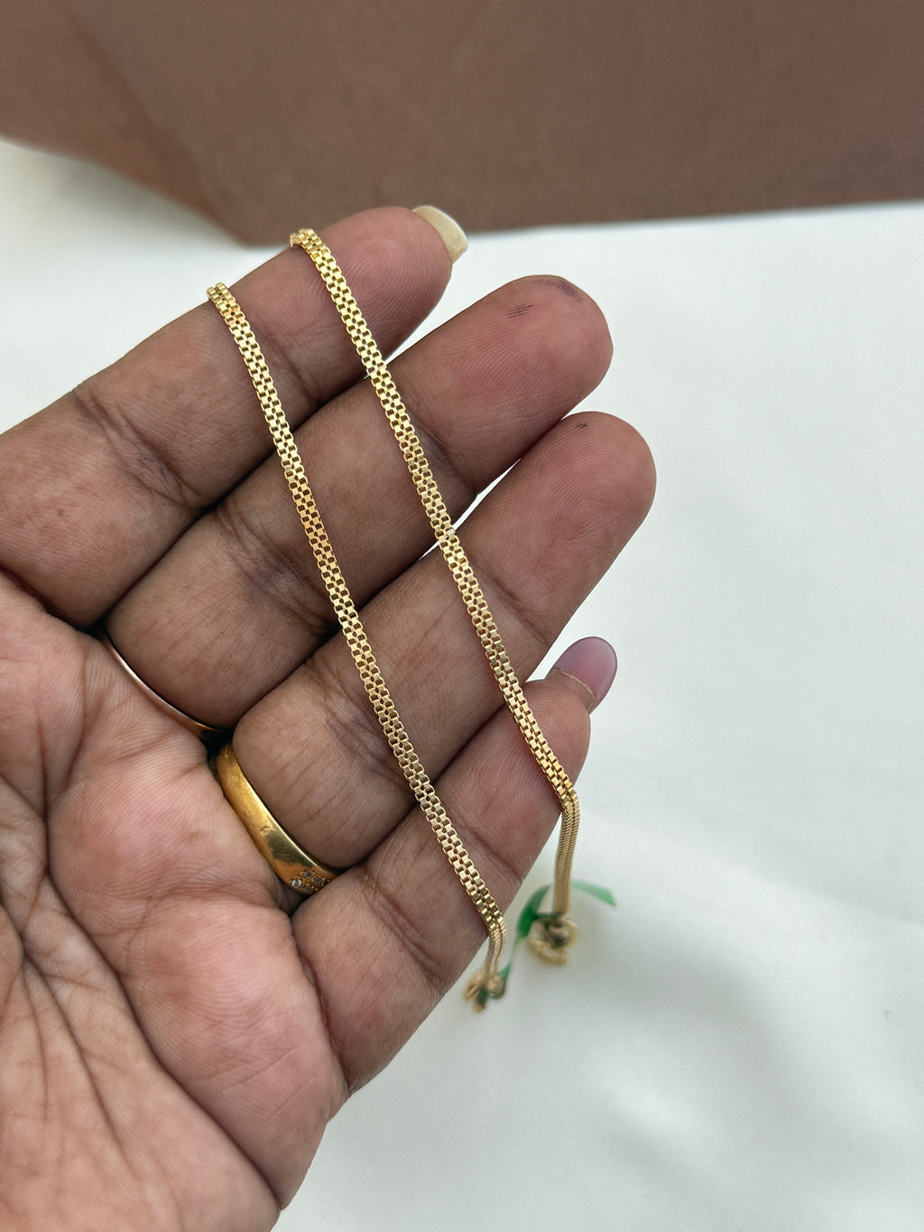 Ak113 panchaloham unpolished anklets