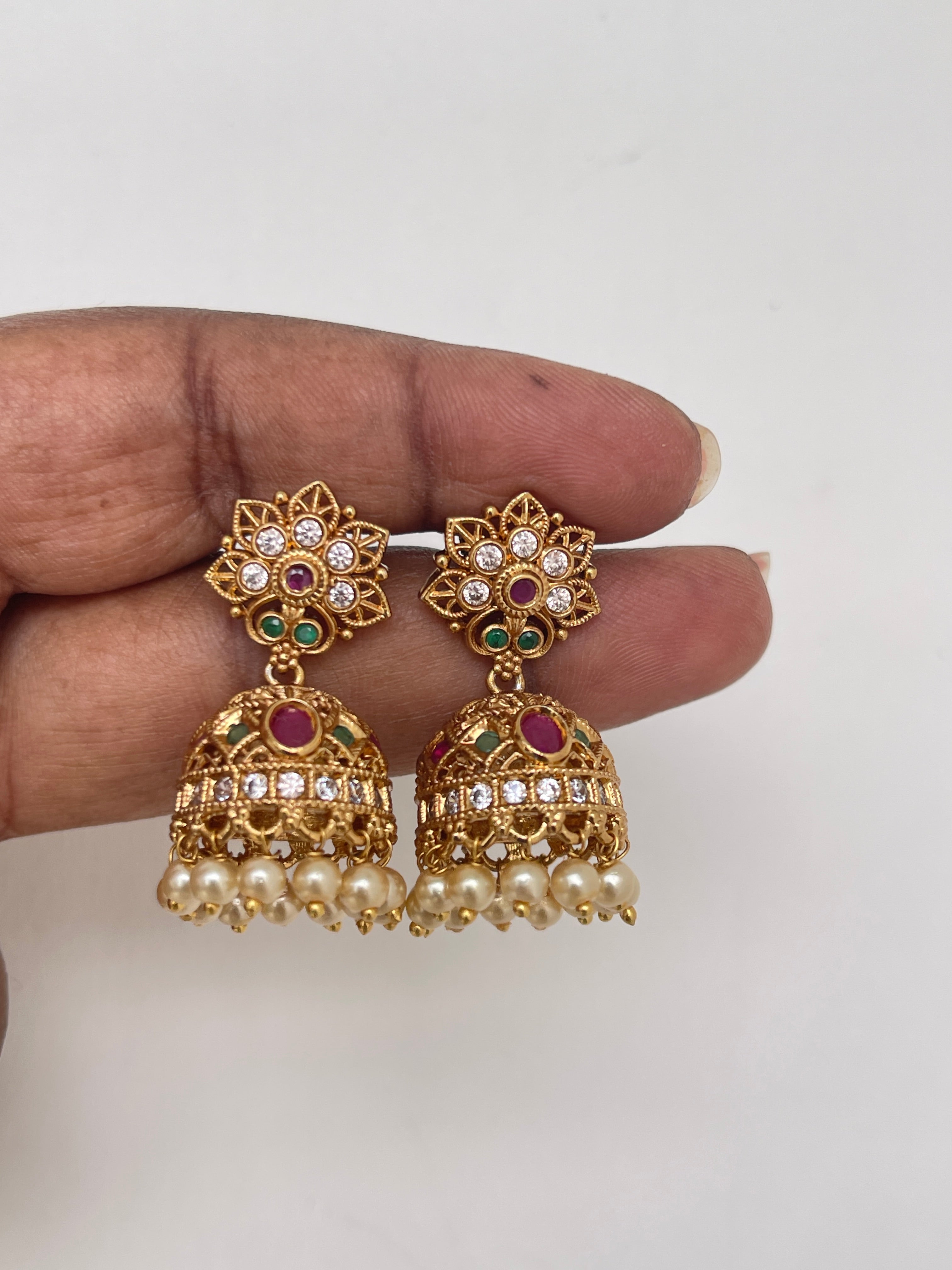 Back screw butta earrings