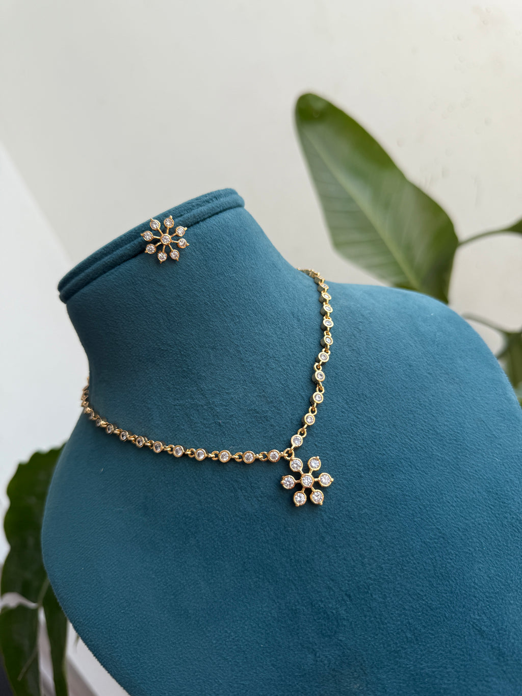 Ph152 panchaloham simple neckset without studs