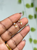 Er900  back ball drop design earrings   Suits for kids
