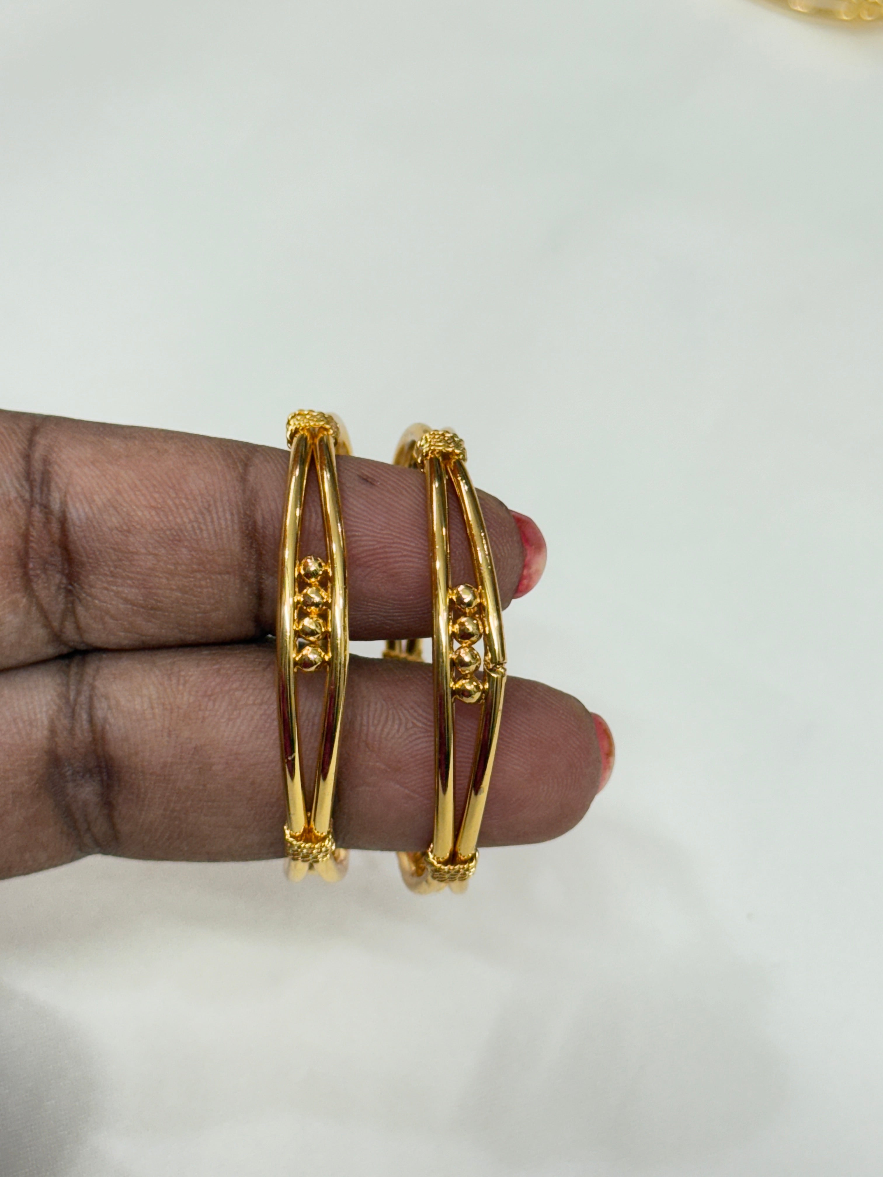 Kd015 plain  kids bangles