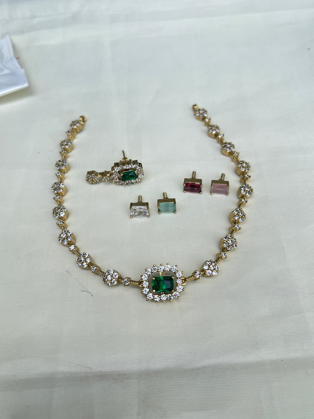 Cc001 Changeable neckset/ choker can use in 2 ways