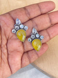 Drop shape candy studs in 4 different colors ER6303