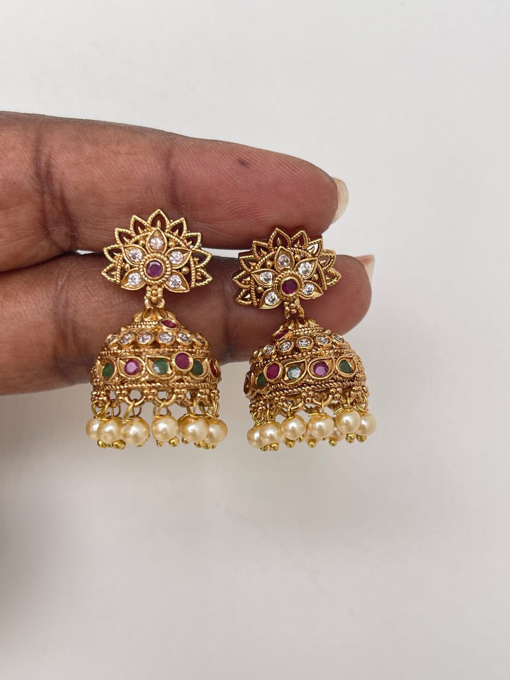Multi screw back butta earrings