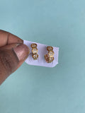 White stone locksystem studs
