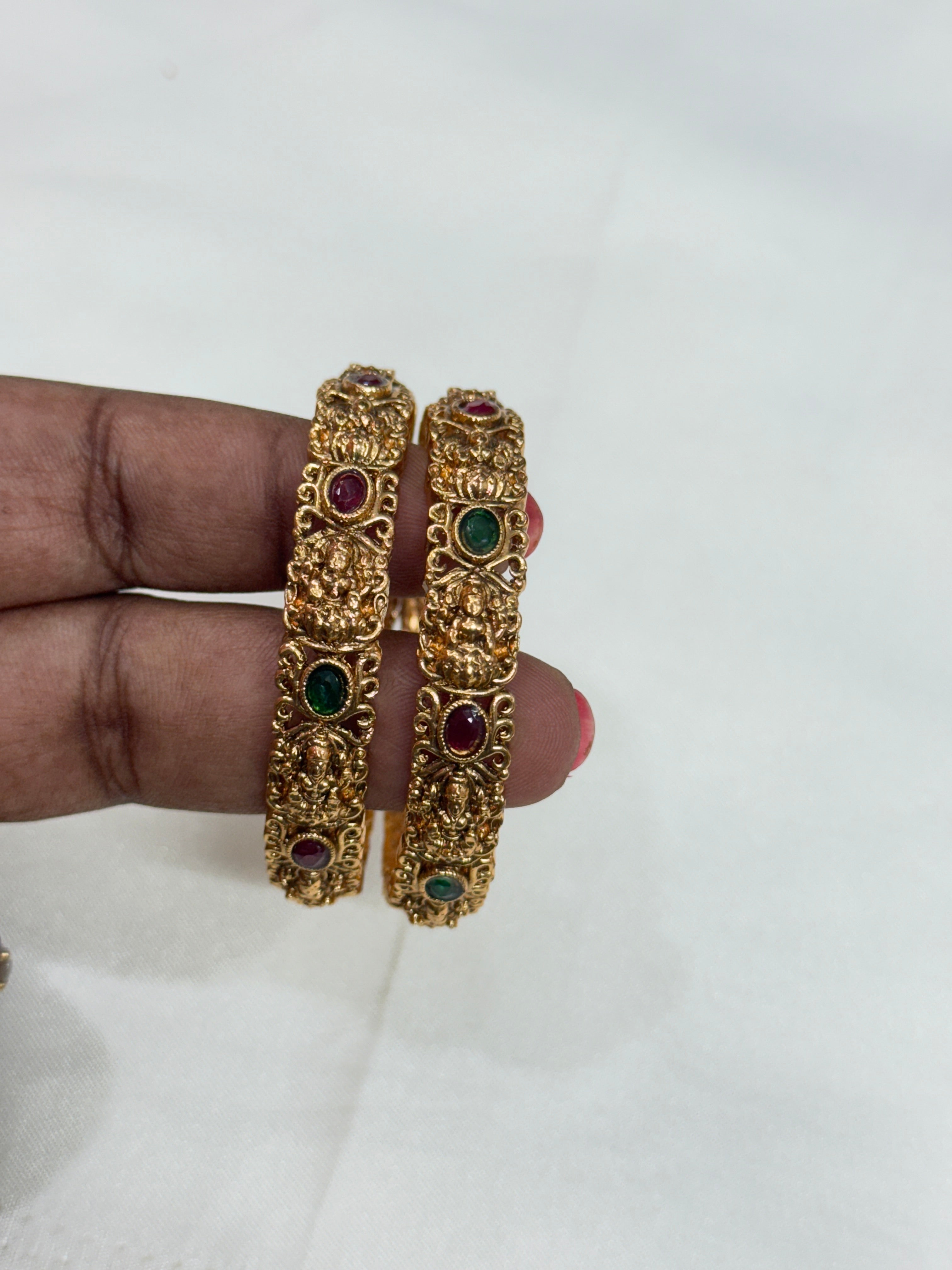 Kd011 lakshmi devi kids bangles