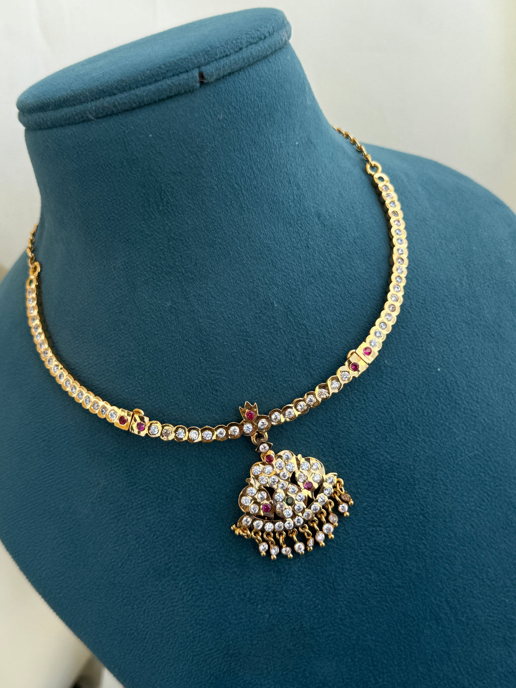 PH391 panchaloham polished kante Neckset