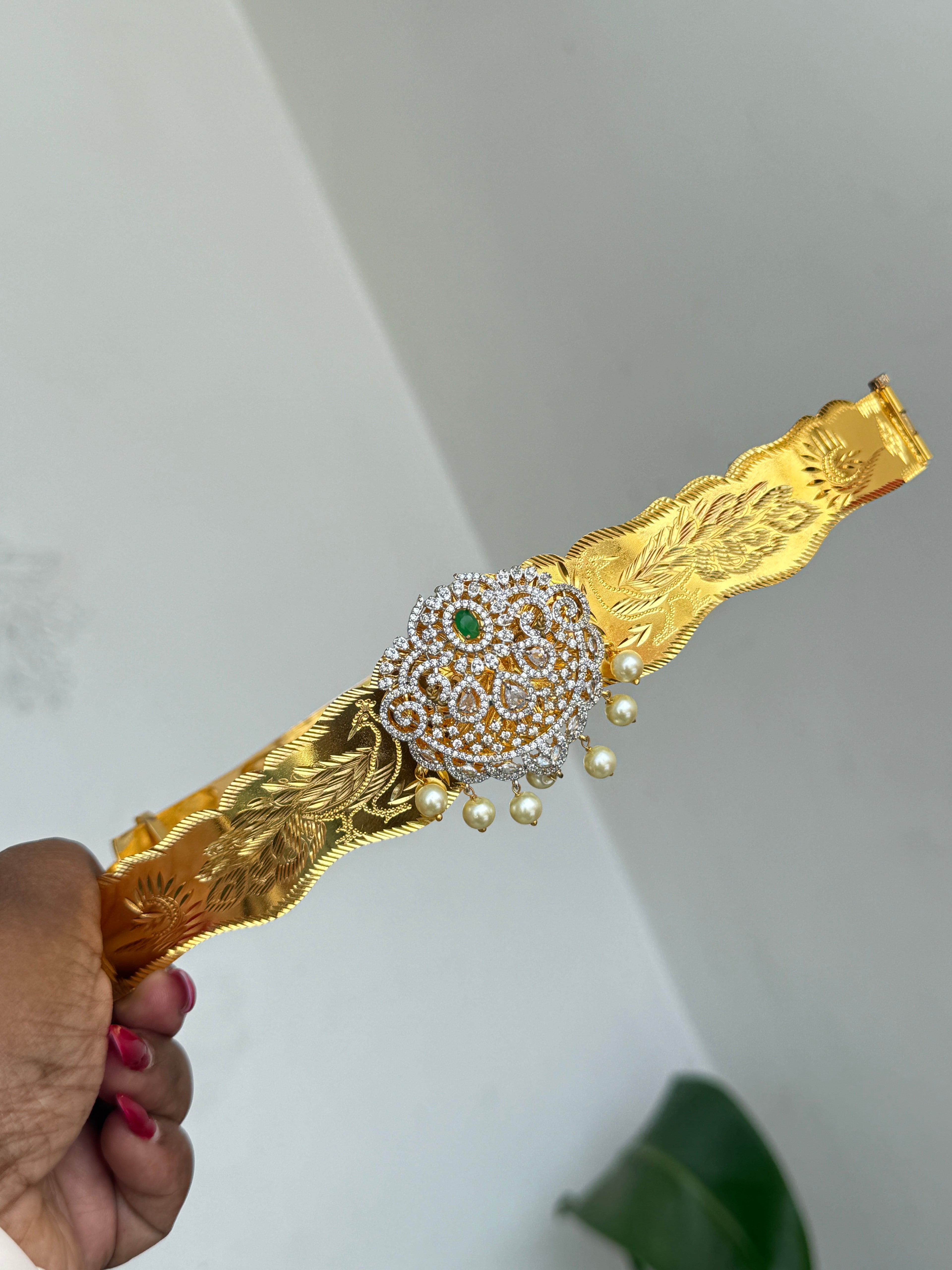 Hb649 dual peacock diamond replica medium size hipbelt