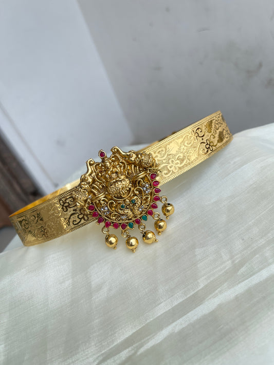 Lakshmi Devi pendant with textured design kids hipbelt