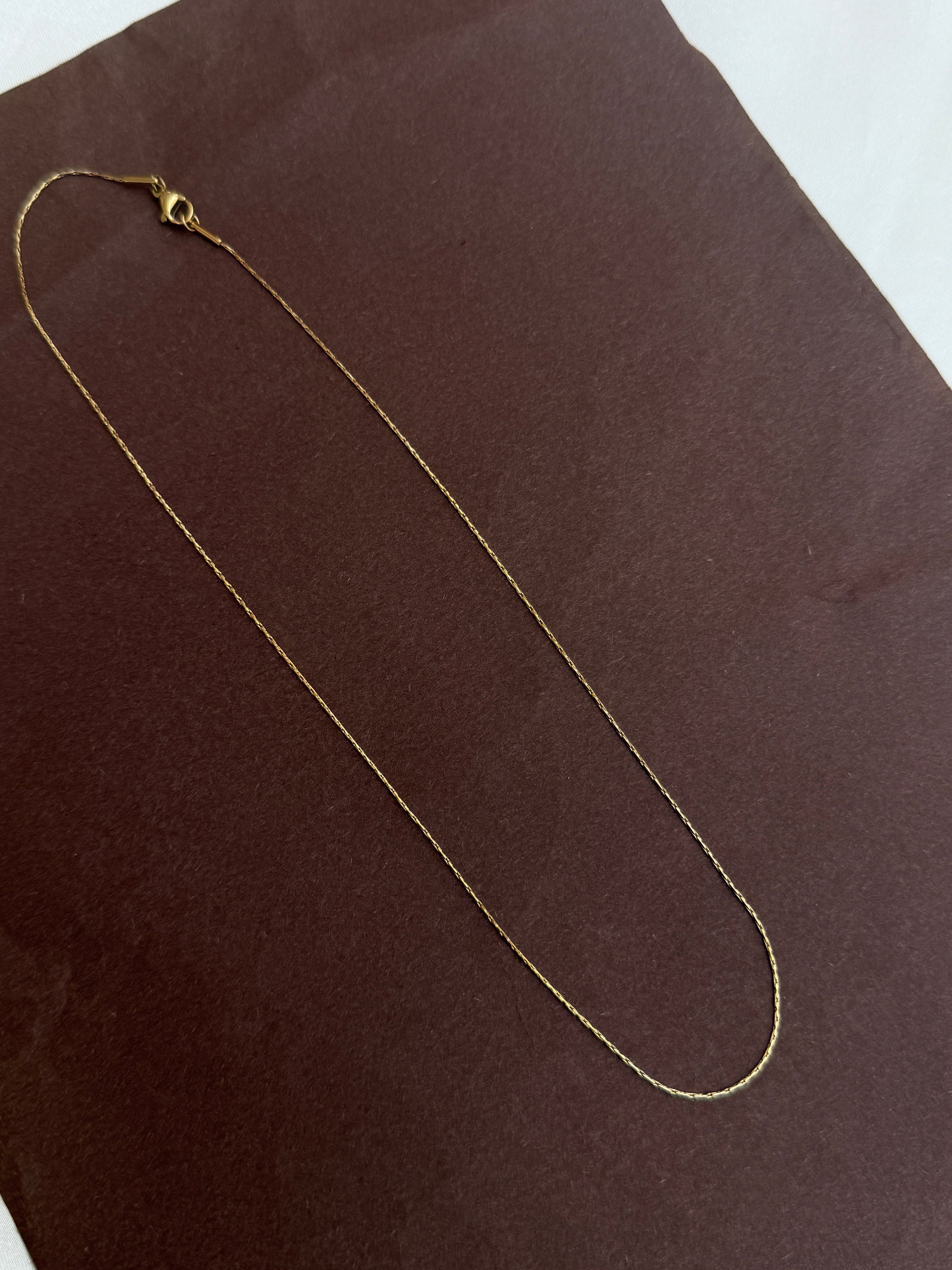 Dc025 anti tarnish daily wear chains