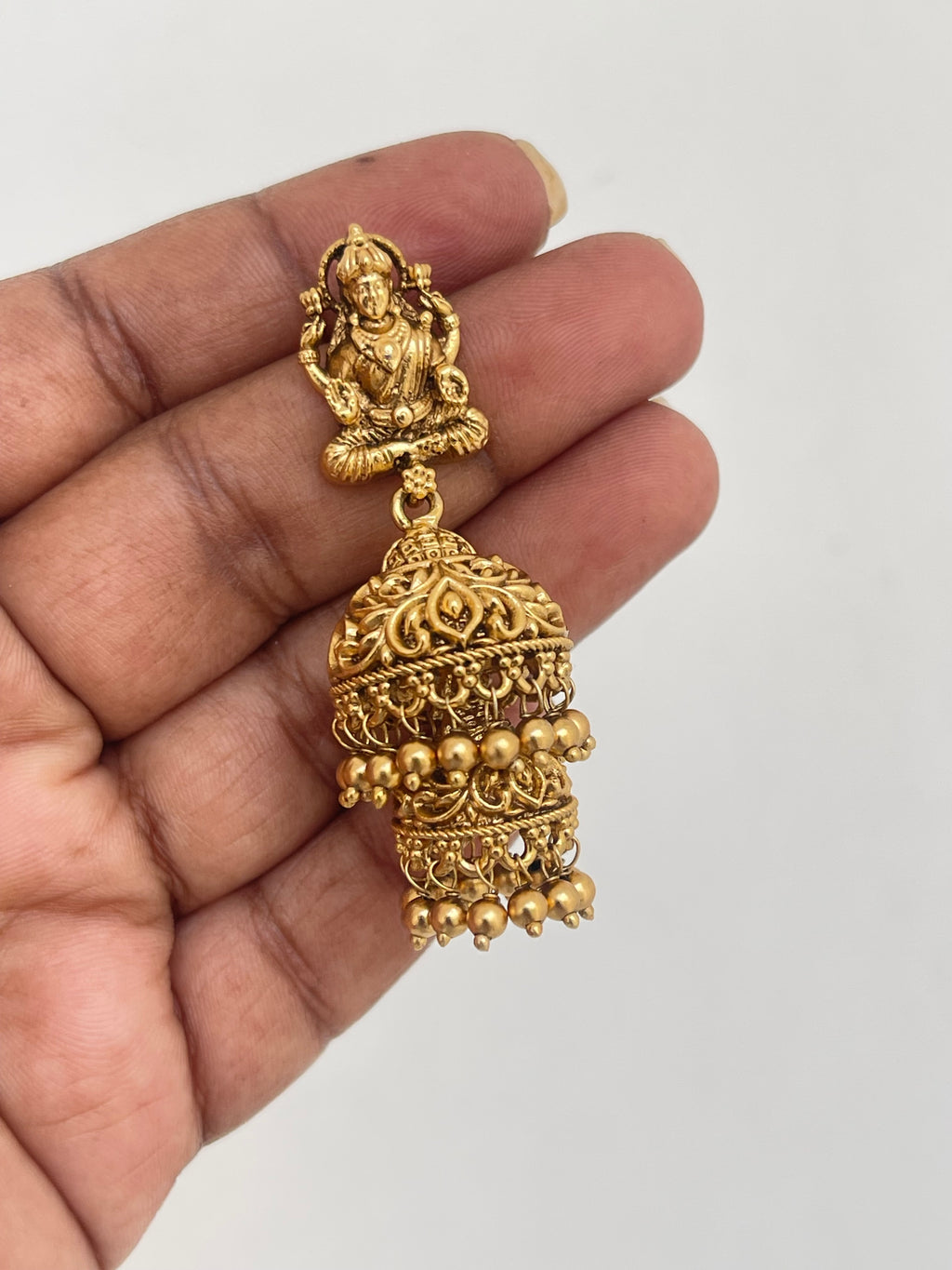 lakshmidevi double butta premium earrings