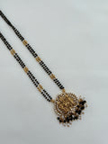 BB052 ram parivar 2 lines Black Beads