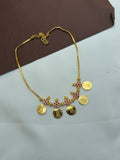 PH308 panchaloham kasula Lakshmi devi Neckset suits for kids and adults