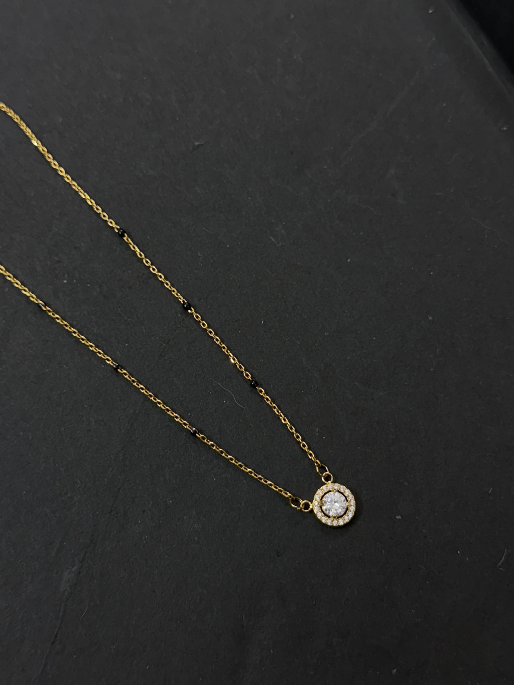 Bb035 circle Anti tarnish blackbeads