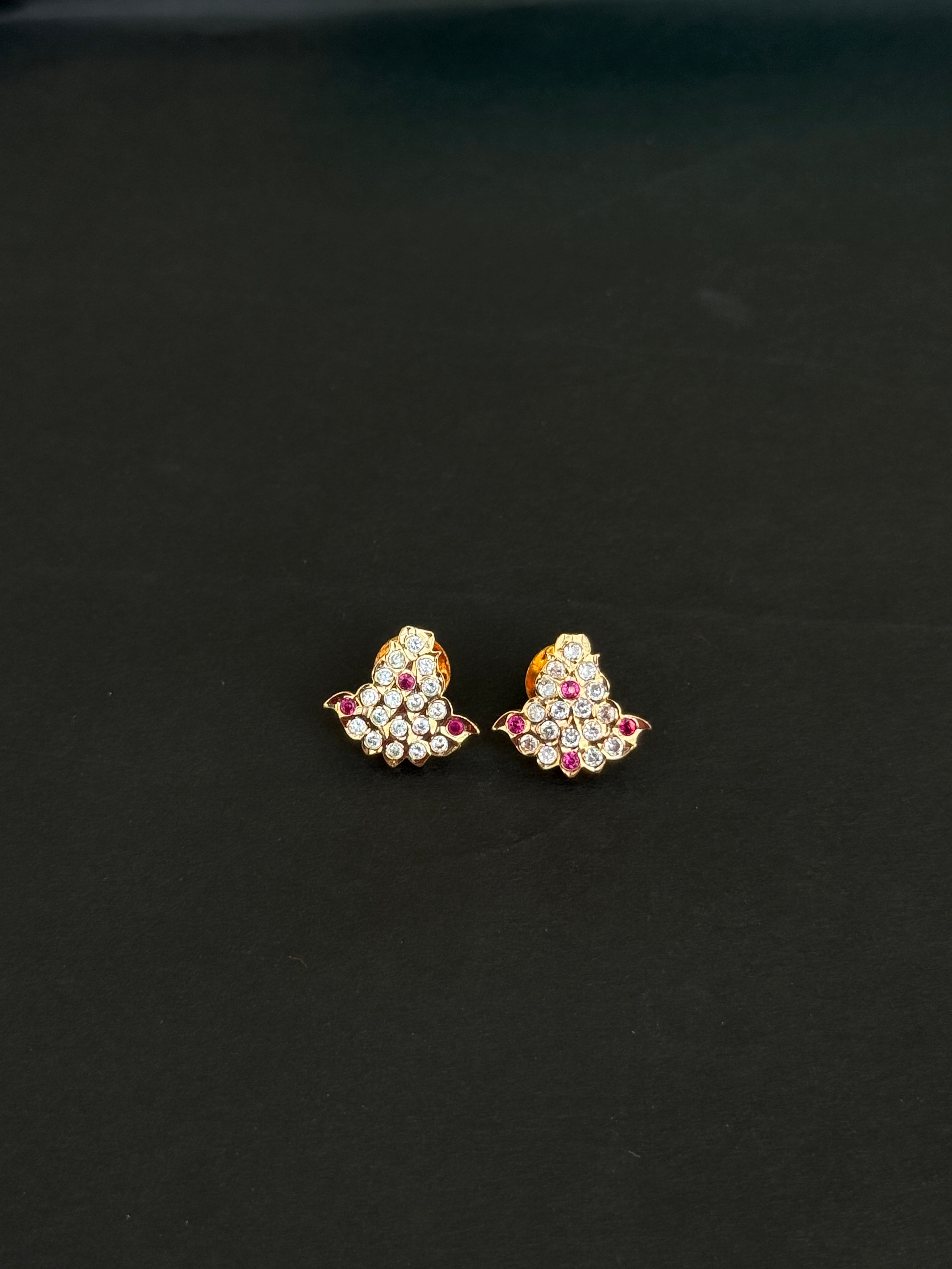 Ph013 panchaloham back screw earrings