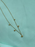 DC086 anti tarnish small butterfly 18inches adjustable Daily Wear chains