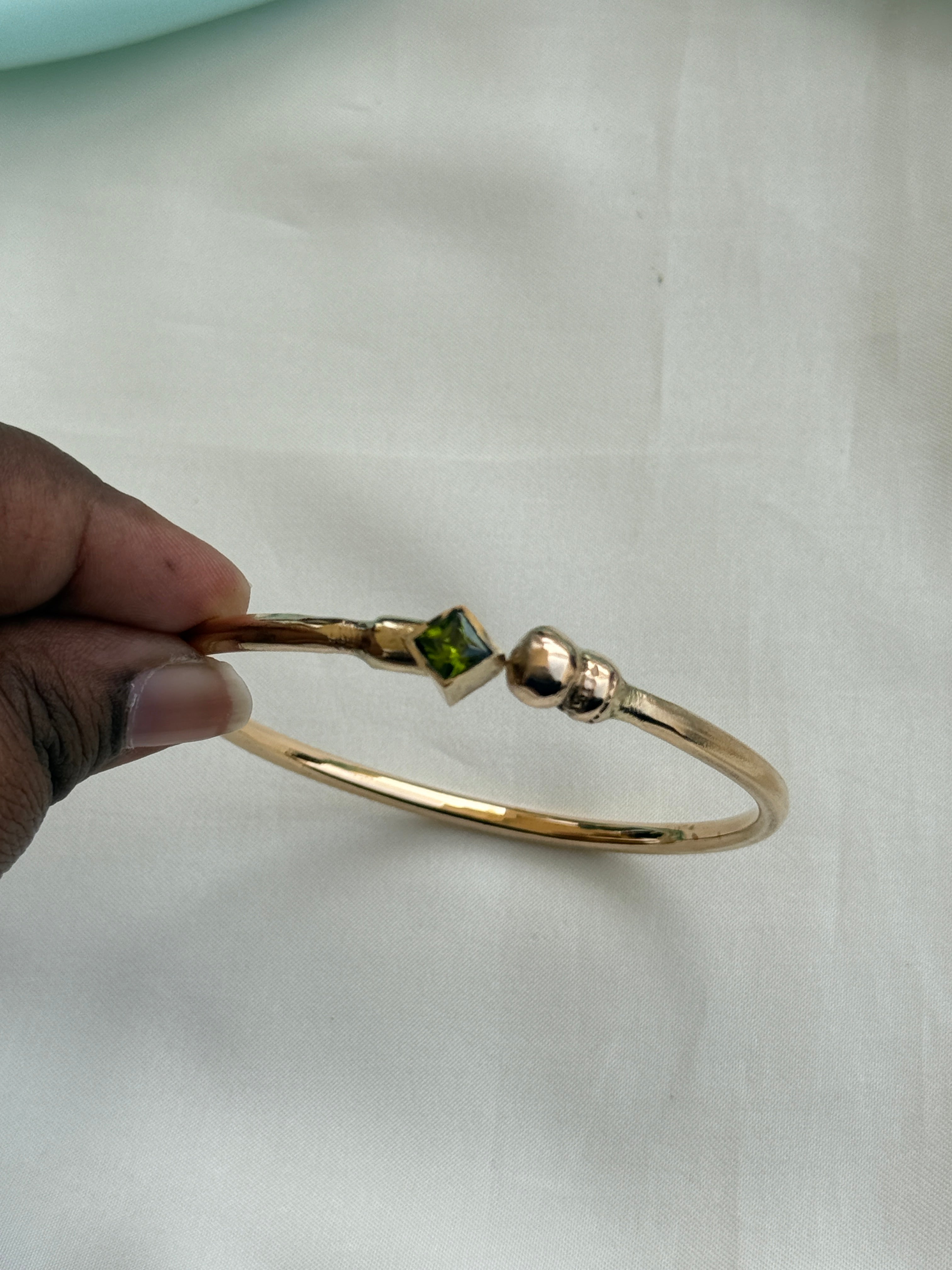 Br541 Panchaloham polished openable kada 2.4 to 2.6 size