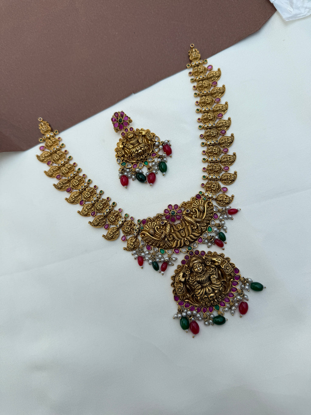Ns569 nakshi lakshmi devi multi neckset