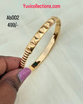 AB002 anti-tarnish gold bracelet