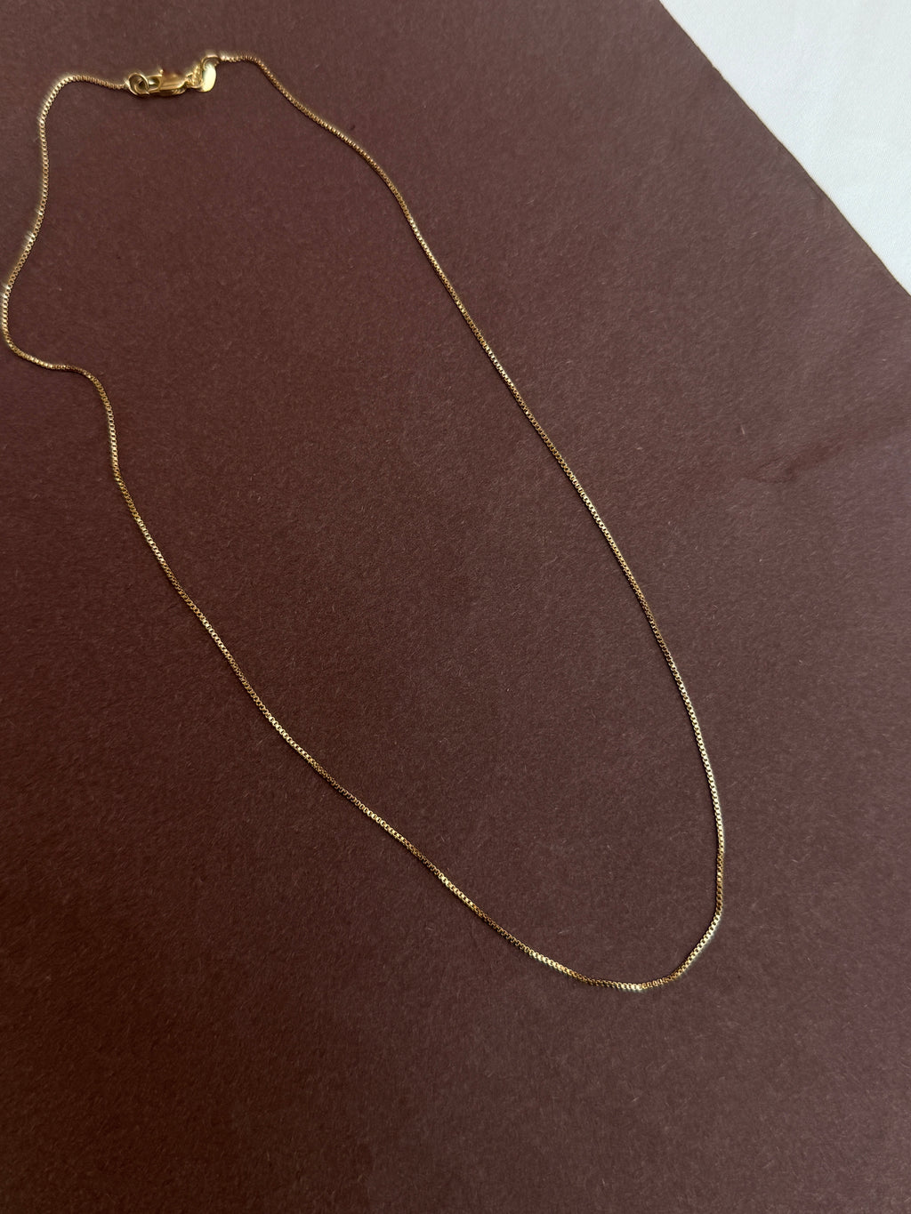 Dc021 anti tarnish daily wear plain chain 17 inches