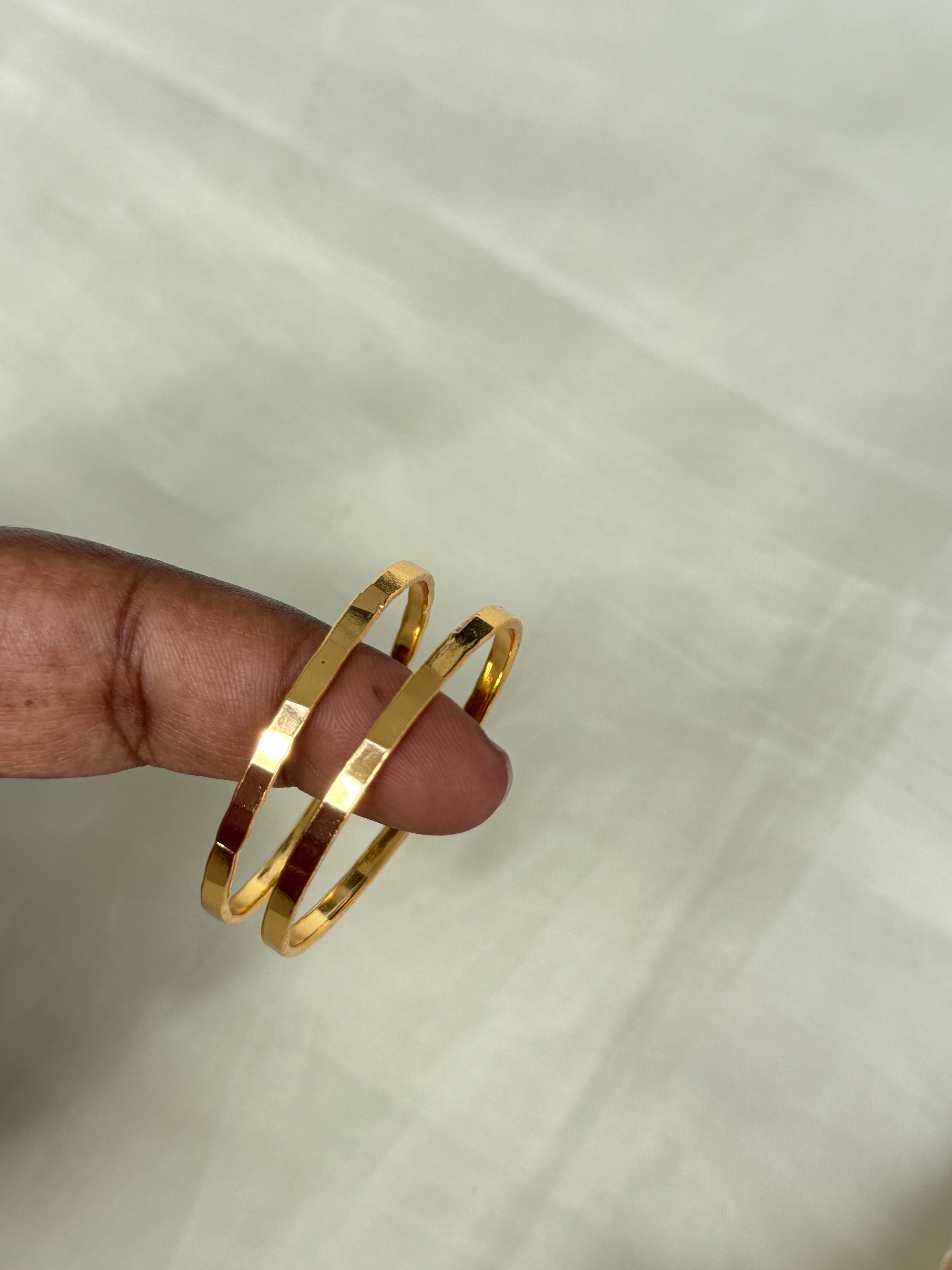 Kd001 kids plain bangle