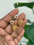 PH098 panchaloham back screw small butta Earrings