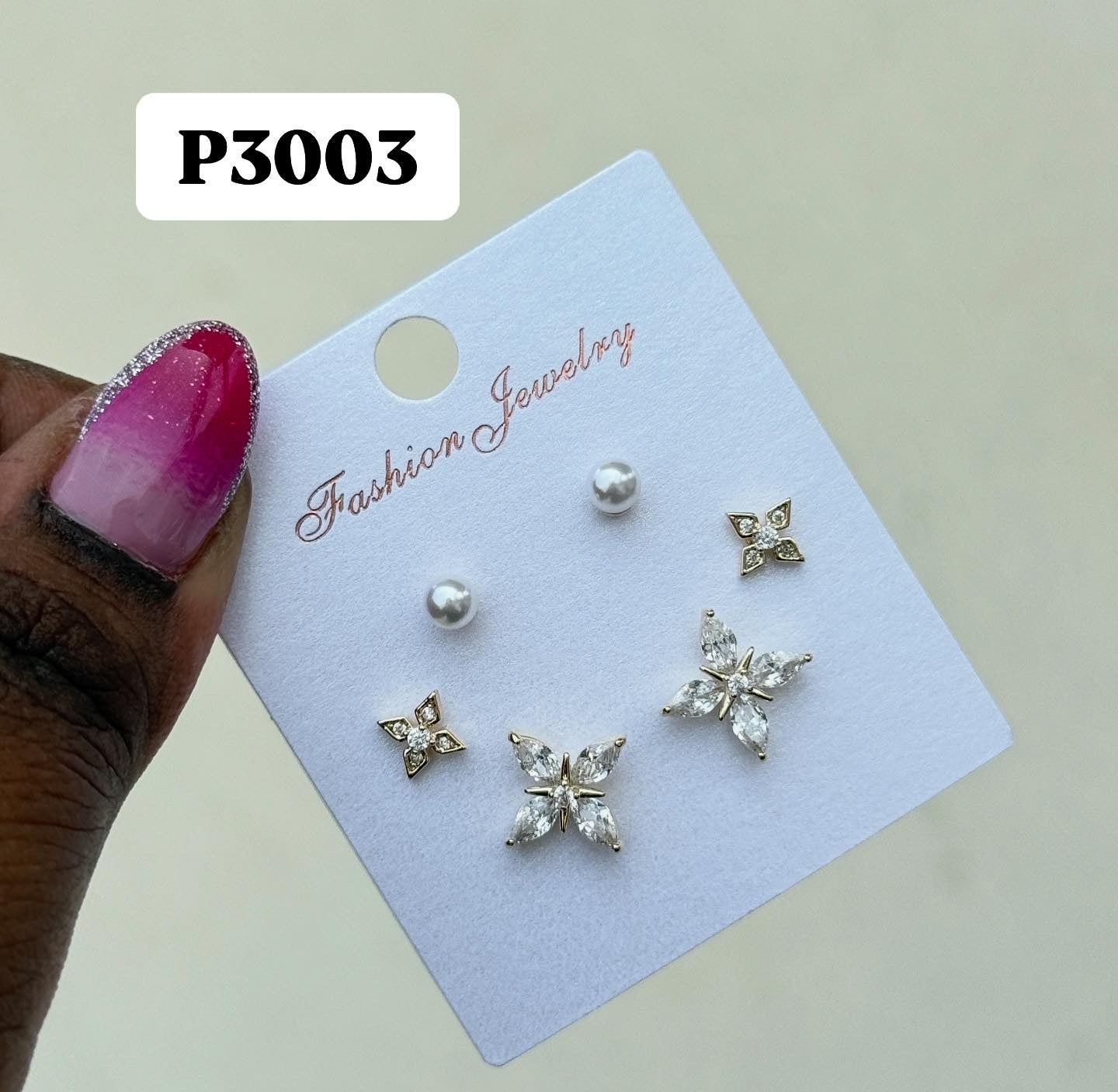 Pack of 3 studs