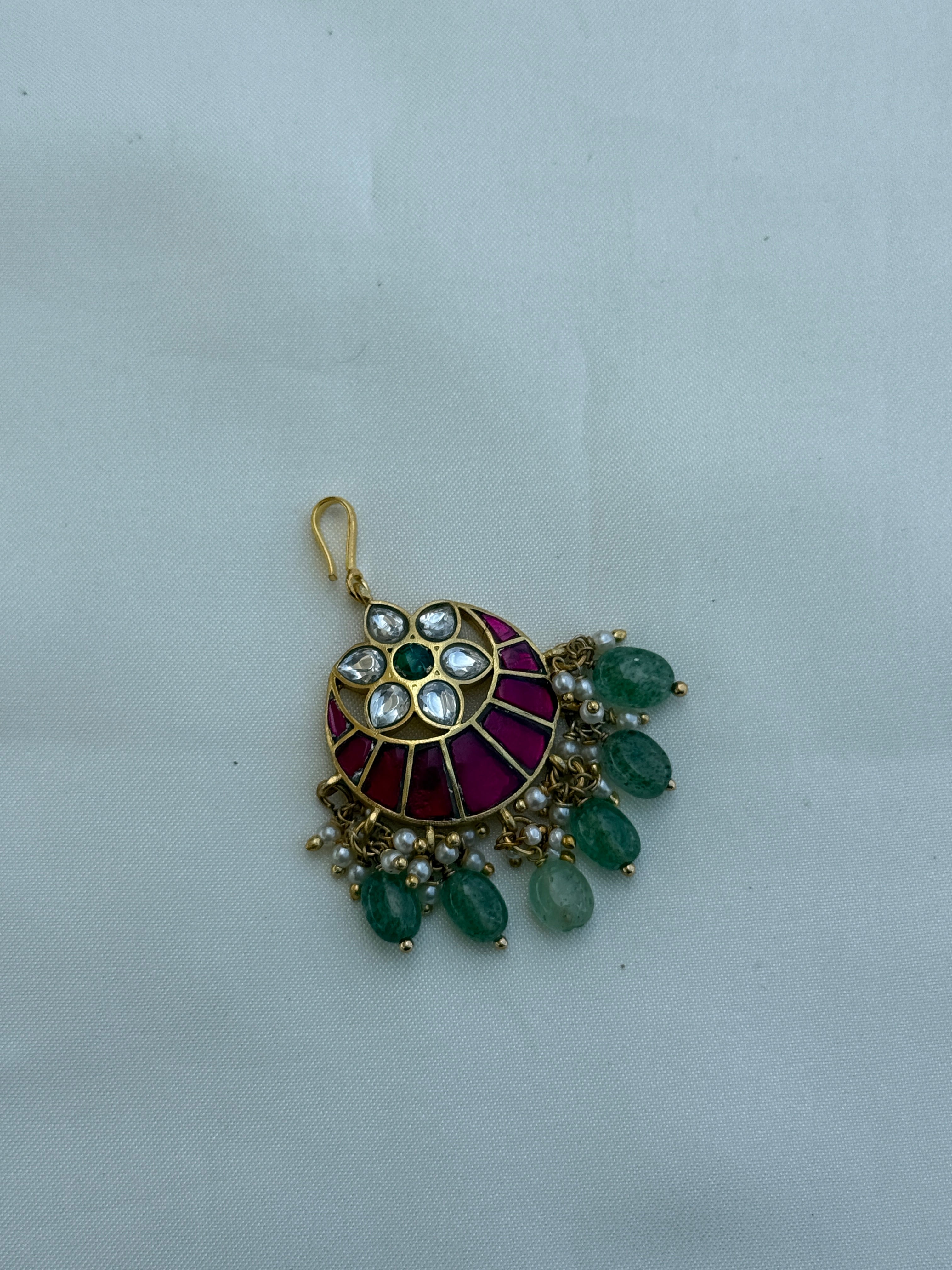 Tk556 jadau kundan tikka