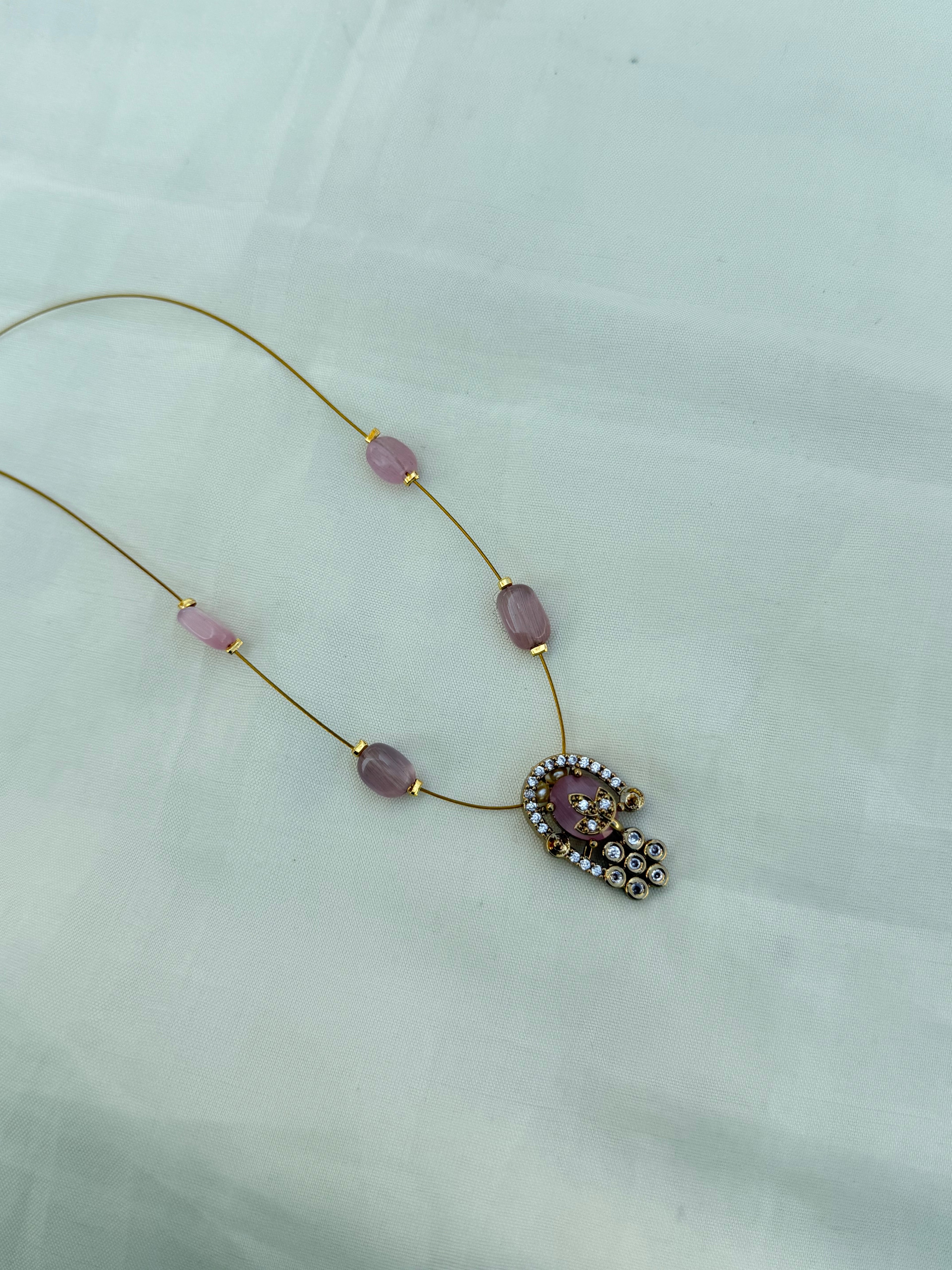 Ns0017 Western flower invisible Neckset