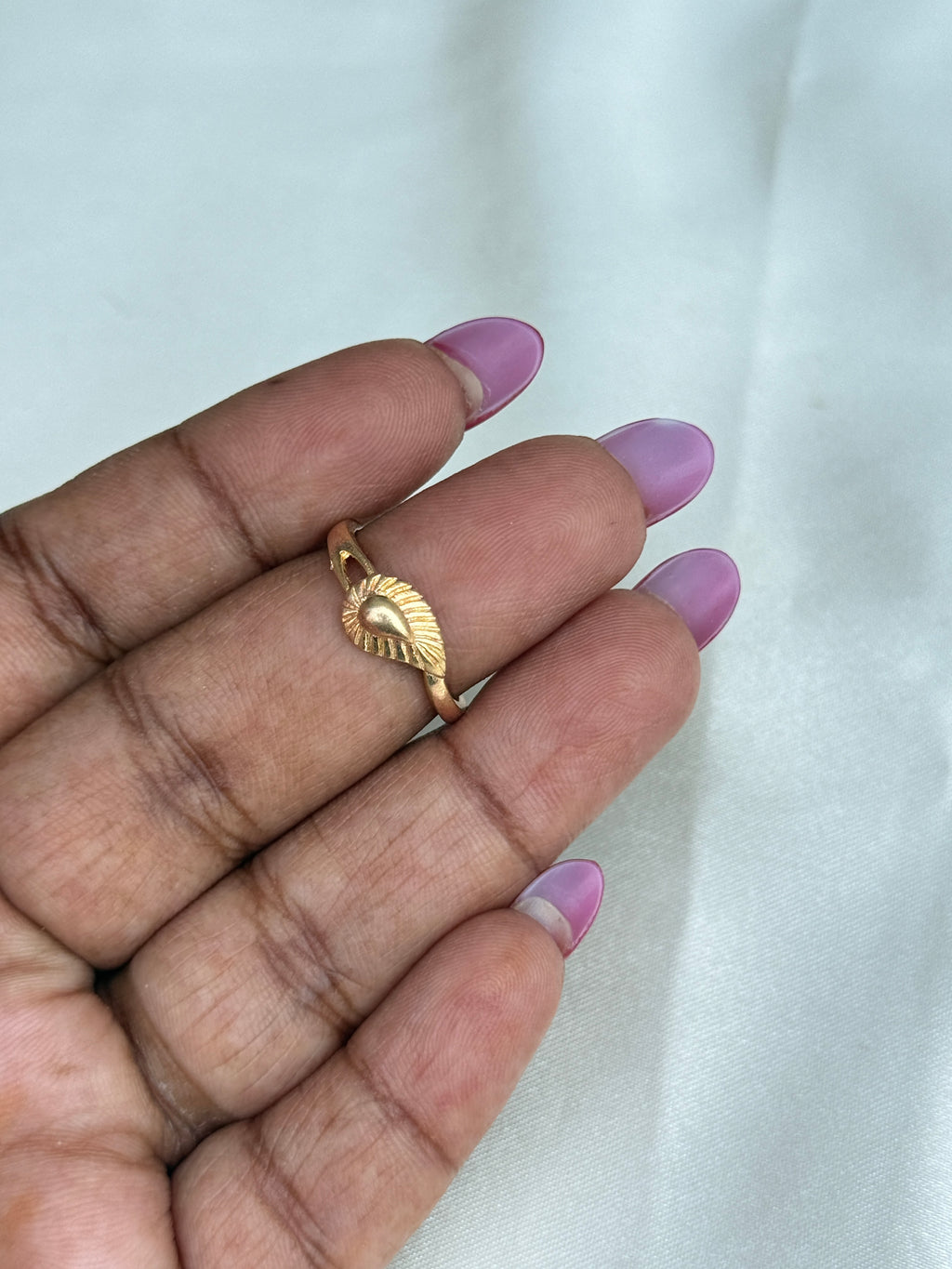 Rg099 panchaloham unpolished finger ring