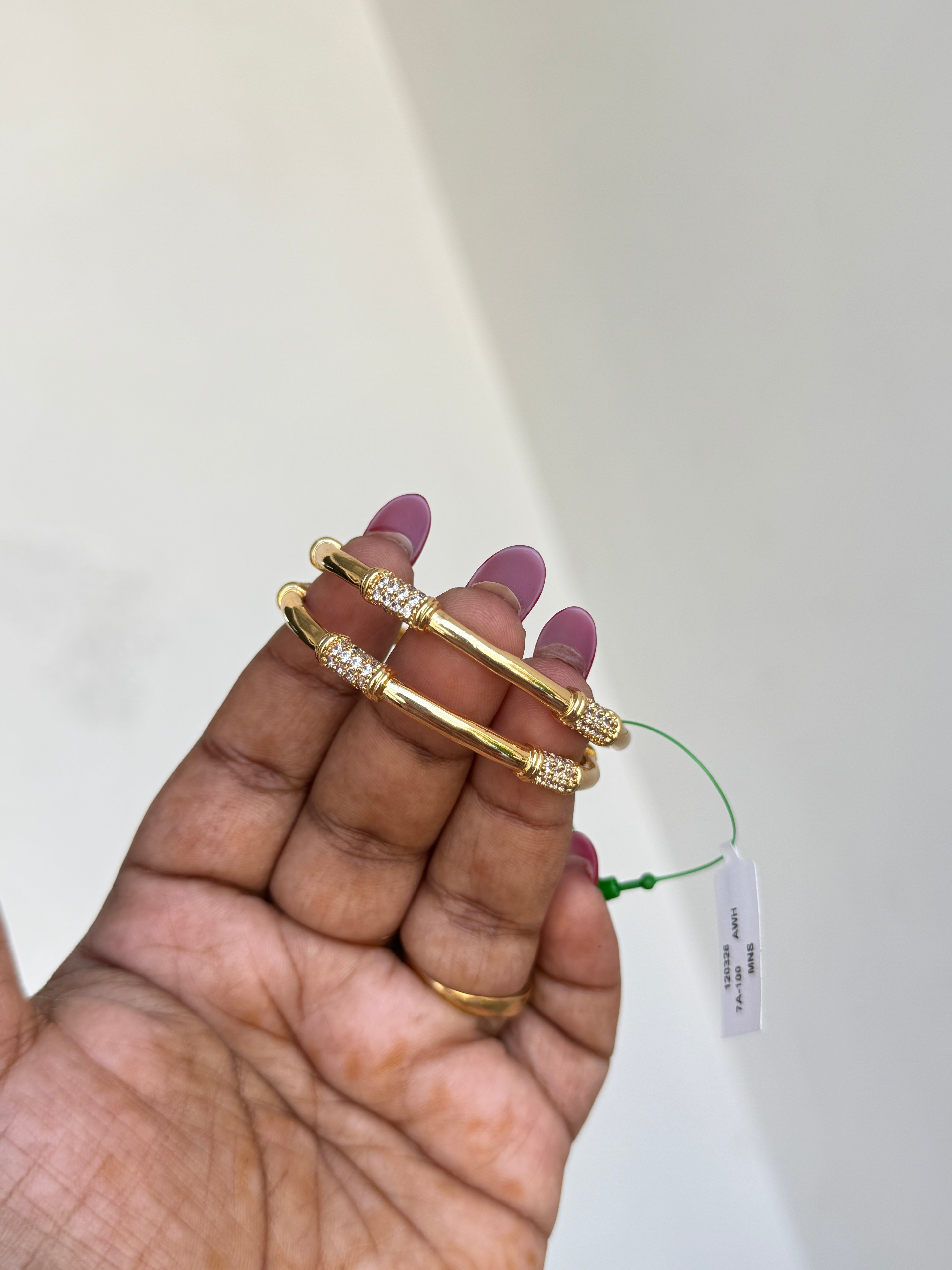 Kd019 cz kids bangles