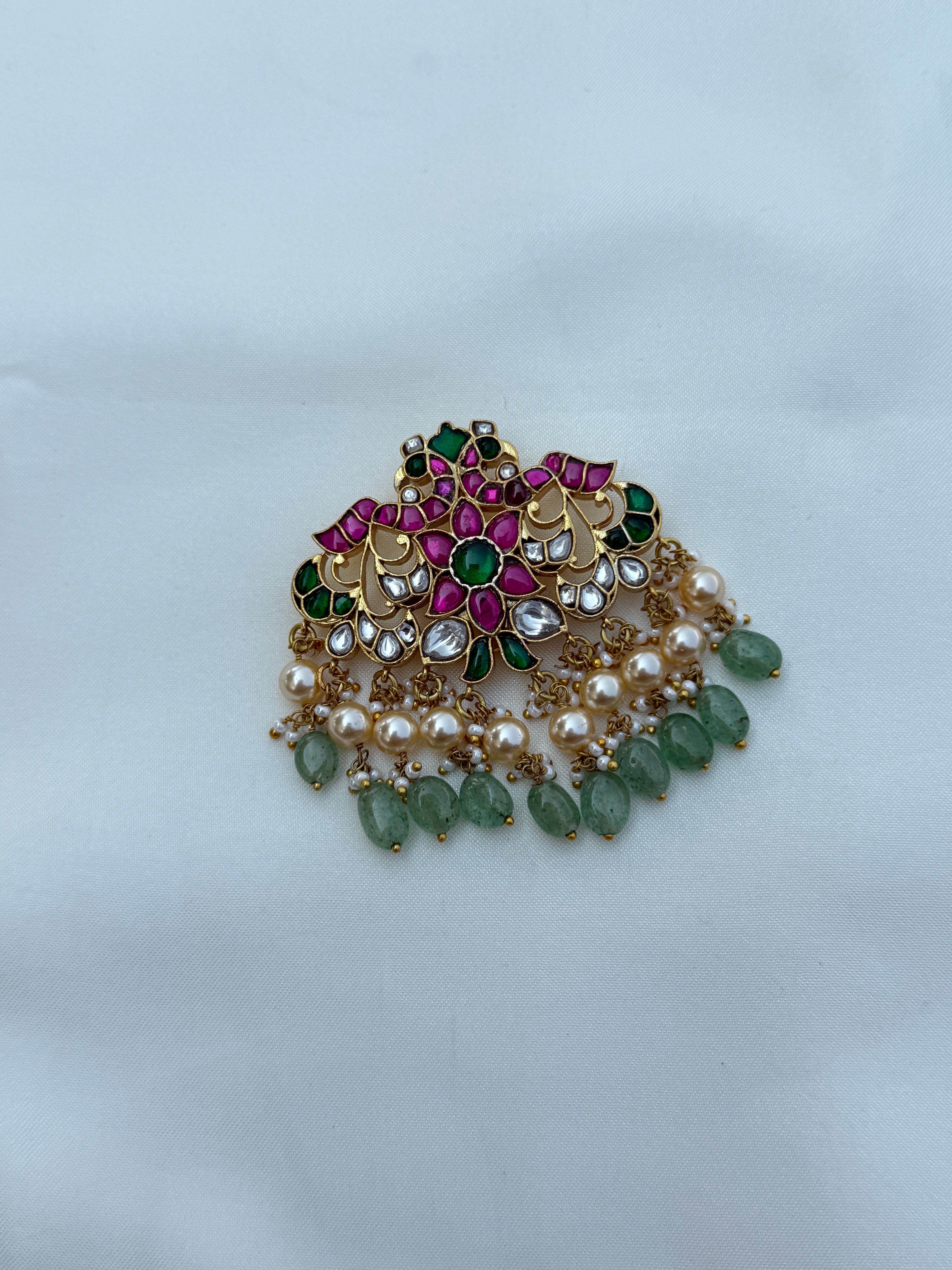 L013 jadau kundan pendant