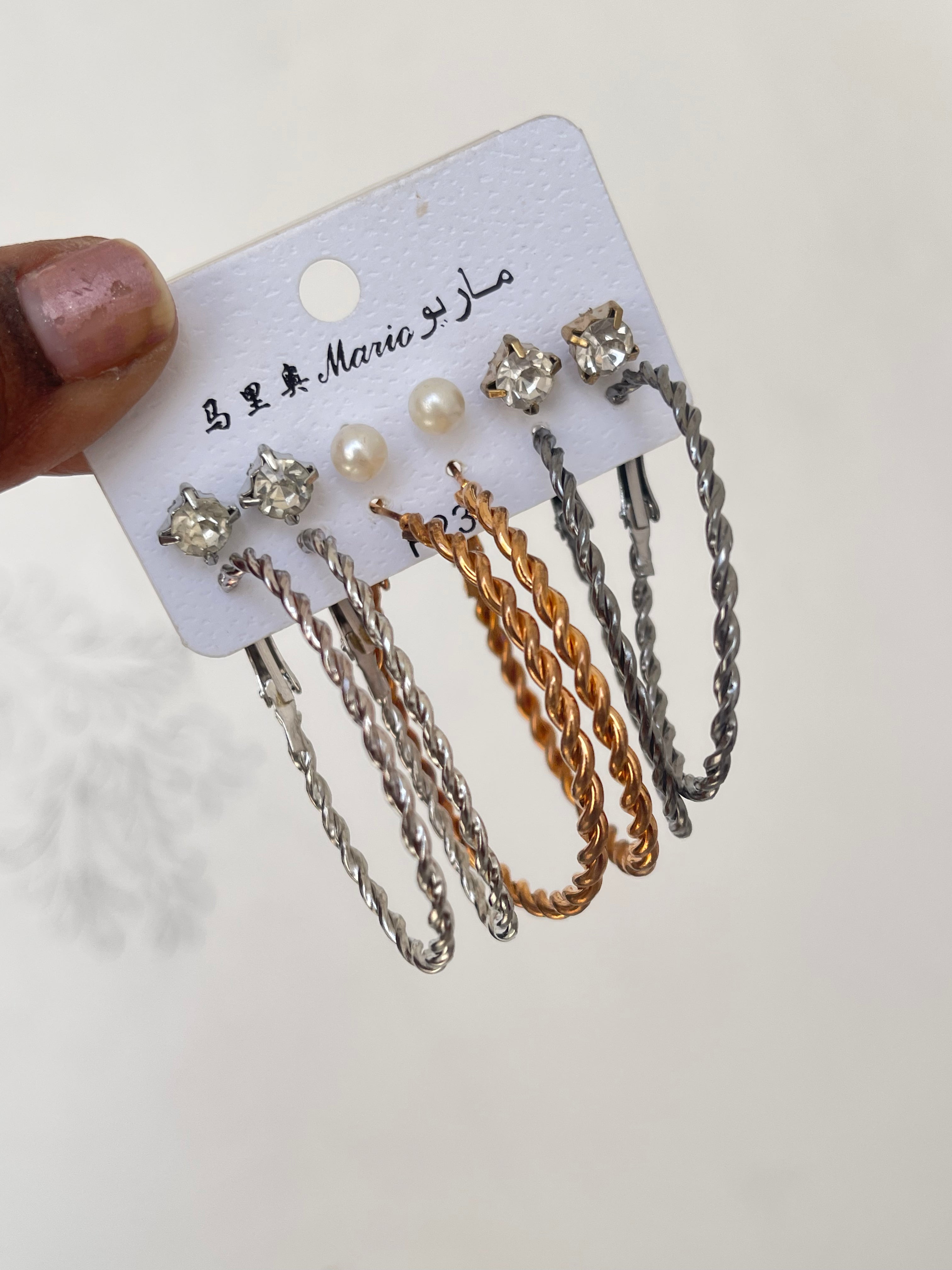 Pack of 6 Earrings