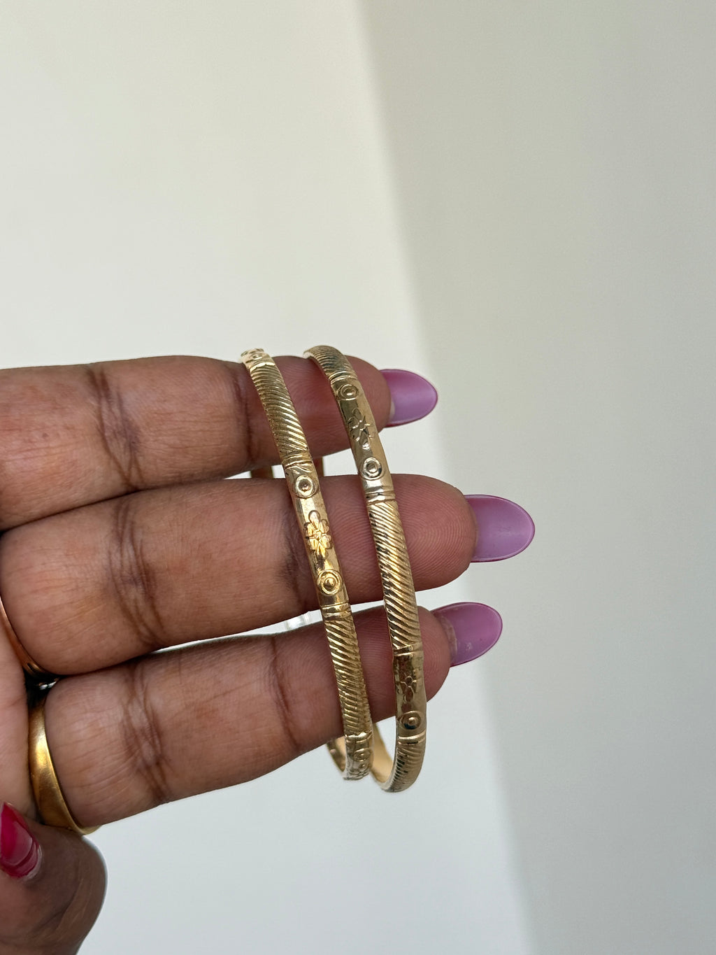 Ph358 panchaloham unpolished daily wear bangles