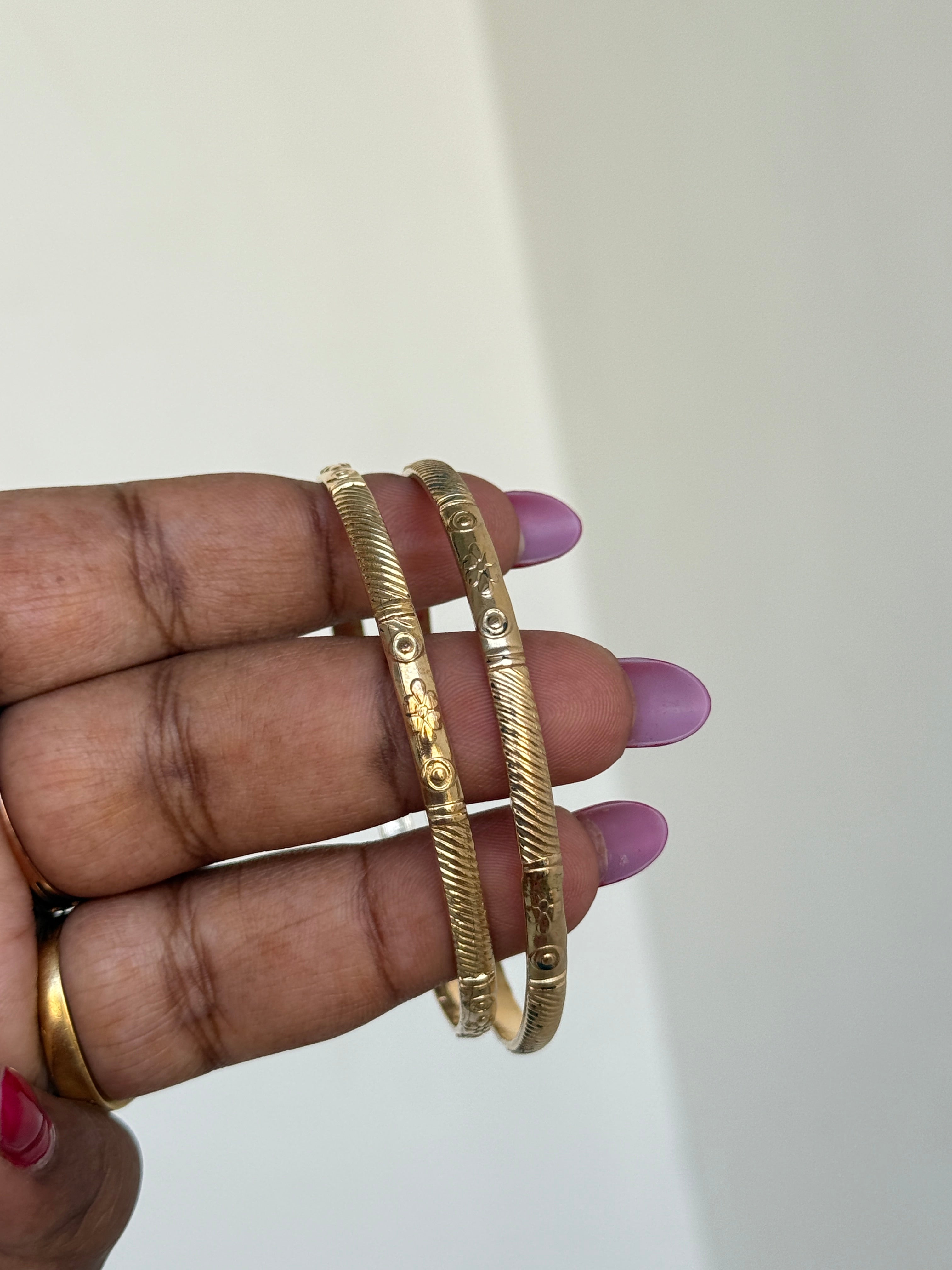 Ph358 panchaloham unpolished daily wear bangles