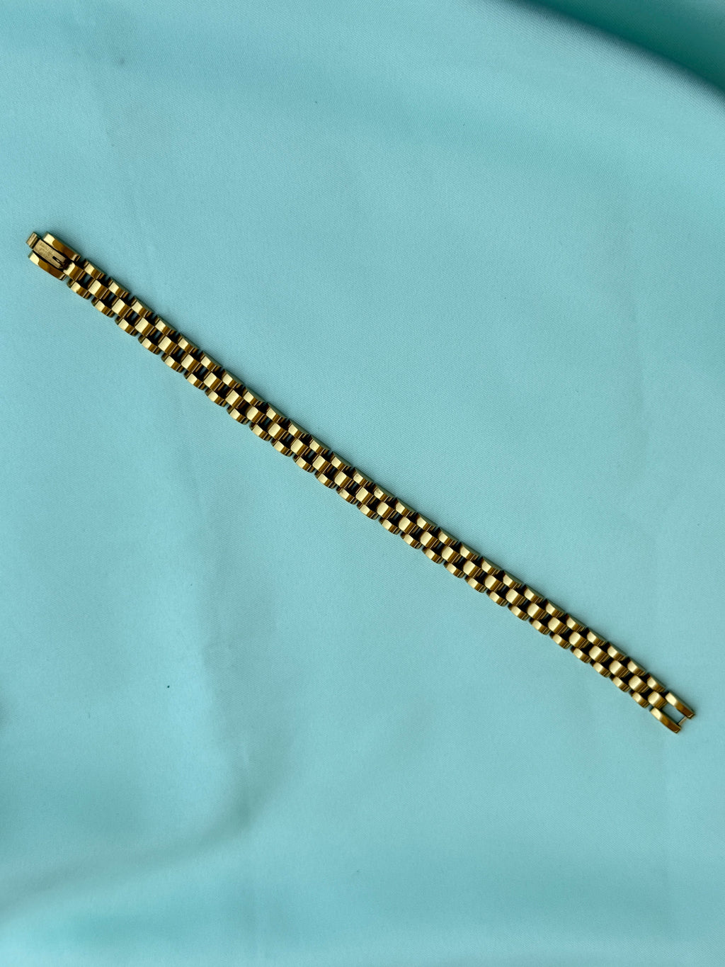 MN027 anti tarnish gold chain bracelet suits for 2.8 and 2.10 size
