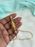 PH412 panchaloham polished Lakshmidevi gold Ball stones 24 1/2 inches thali chains