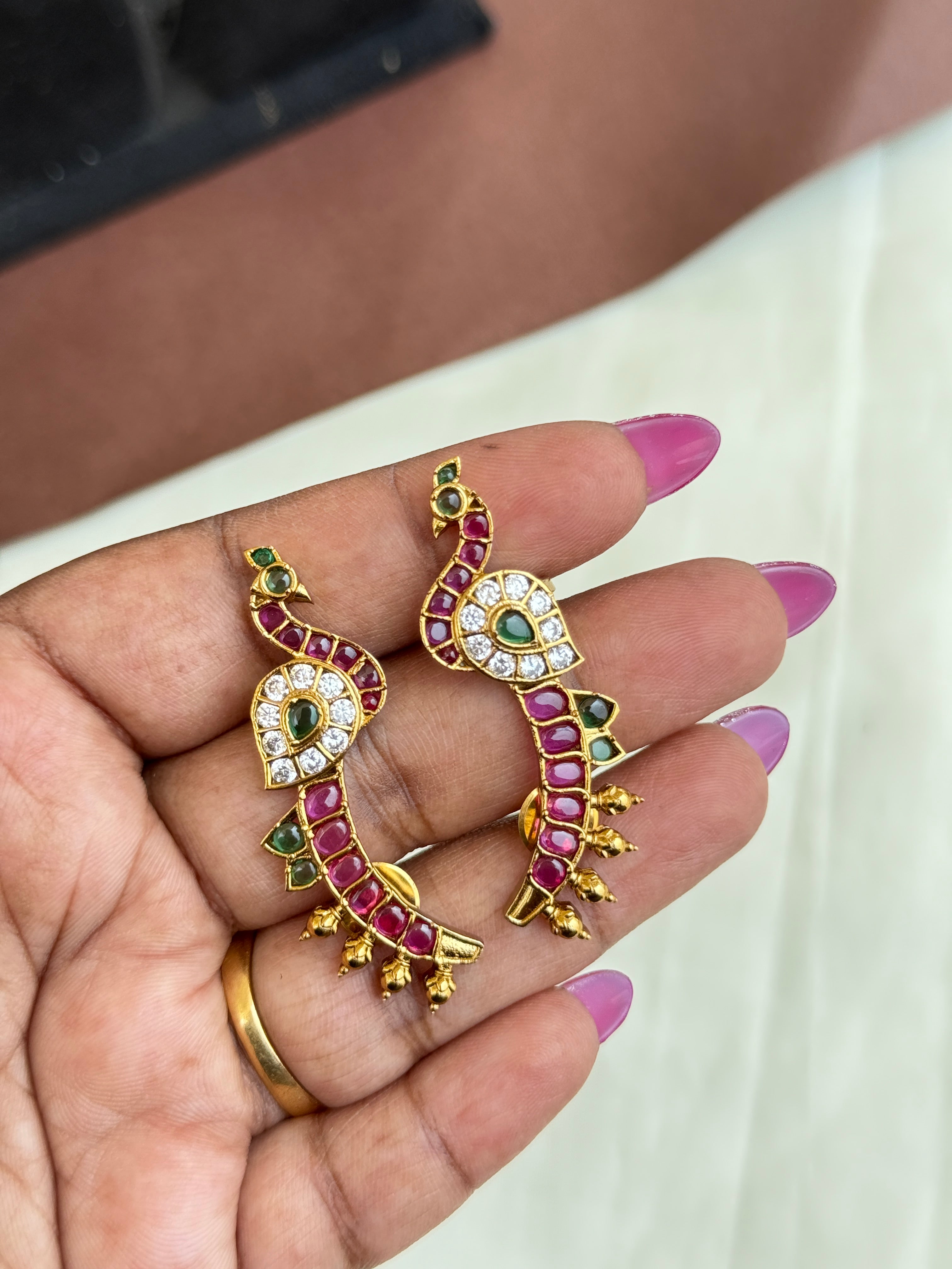 Er57 Kemp parrot ear cuffs