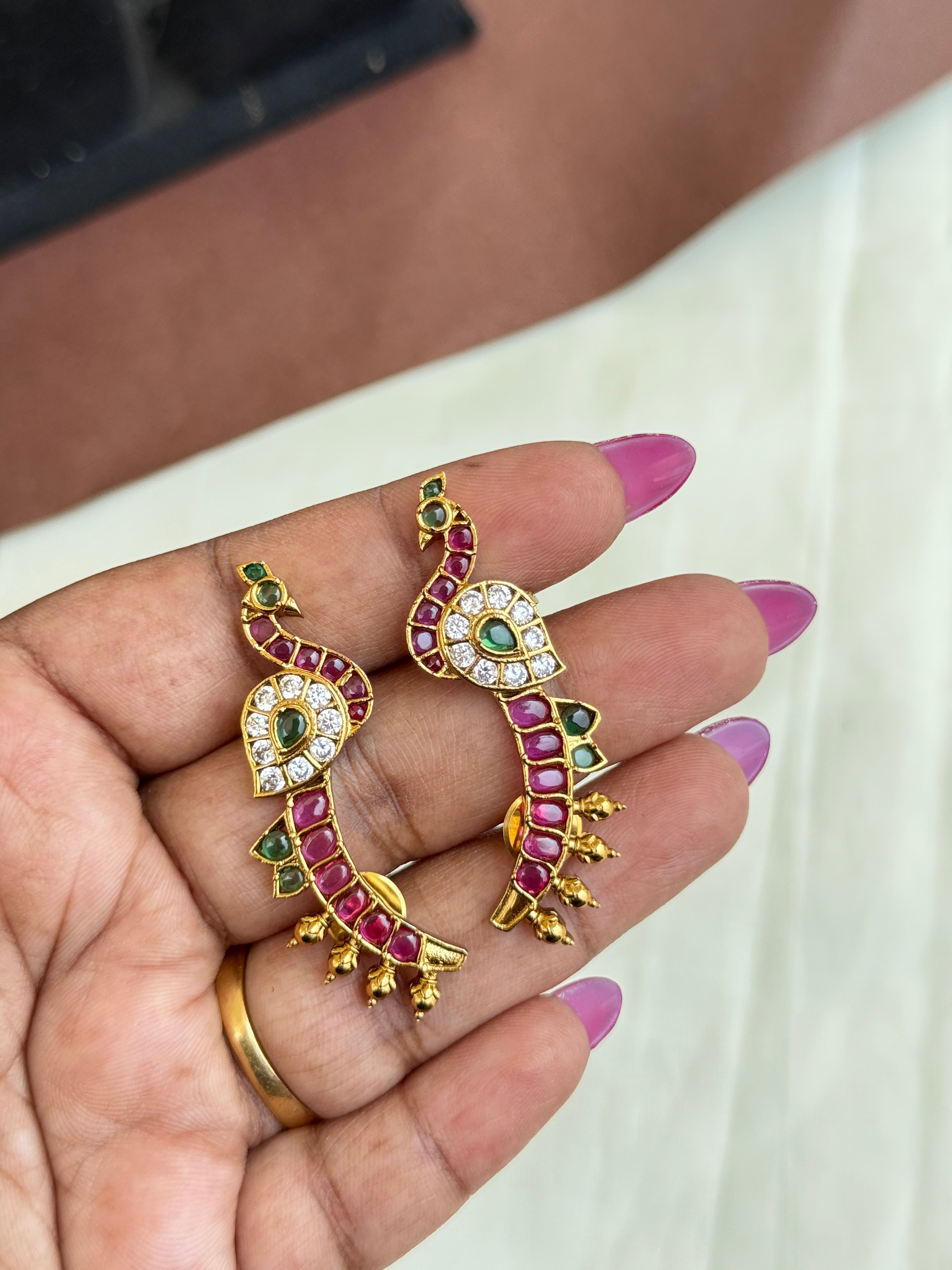 Er57 Kemp parrot ear cuffs