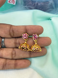 Ph630 Panchaloham butta back screw earrings