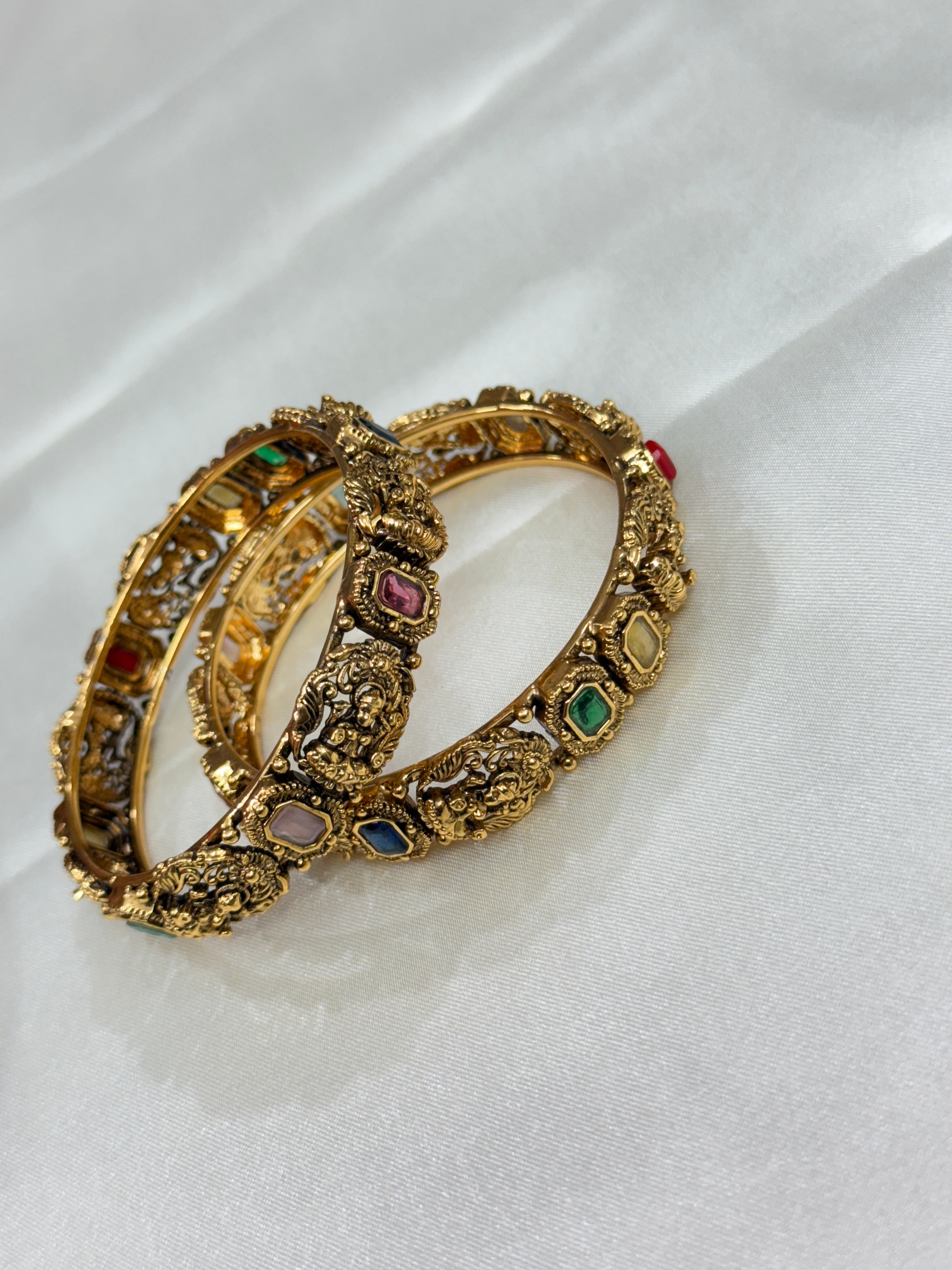 Sb107 Lakshmi Devi navarathan bangles