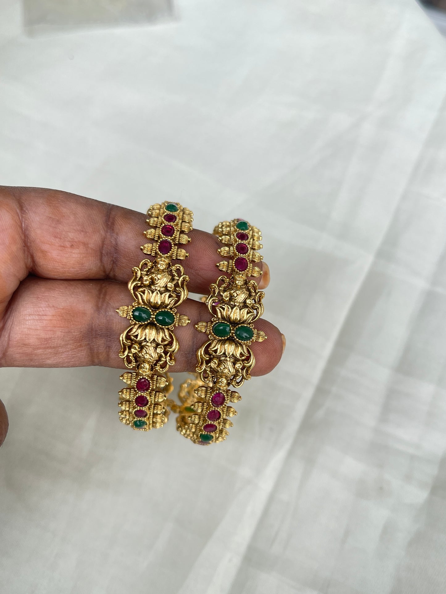 multi lakshmi devi bangles Bh1558 sb515