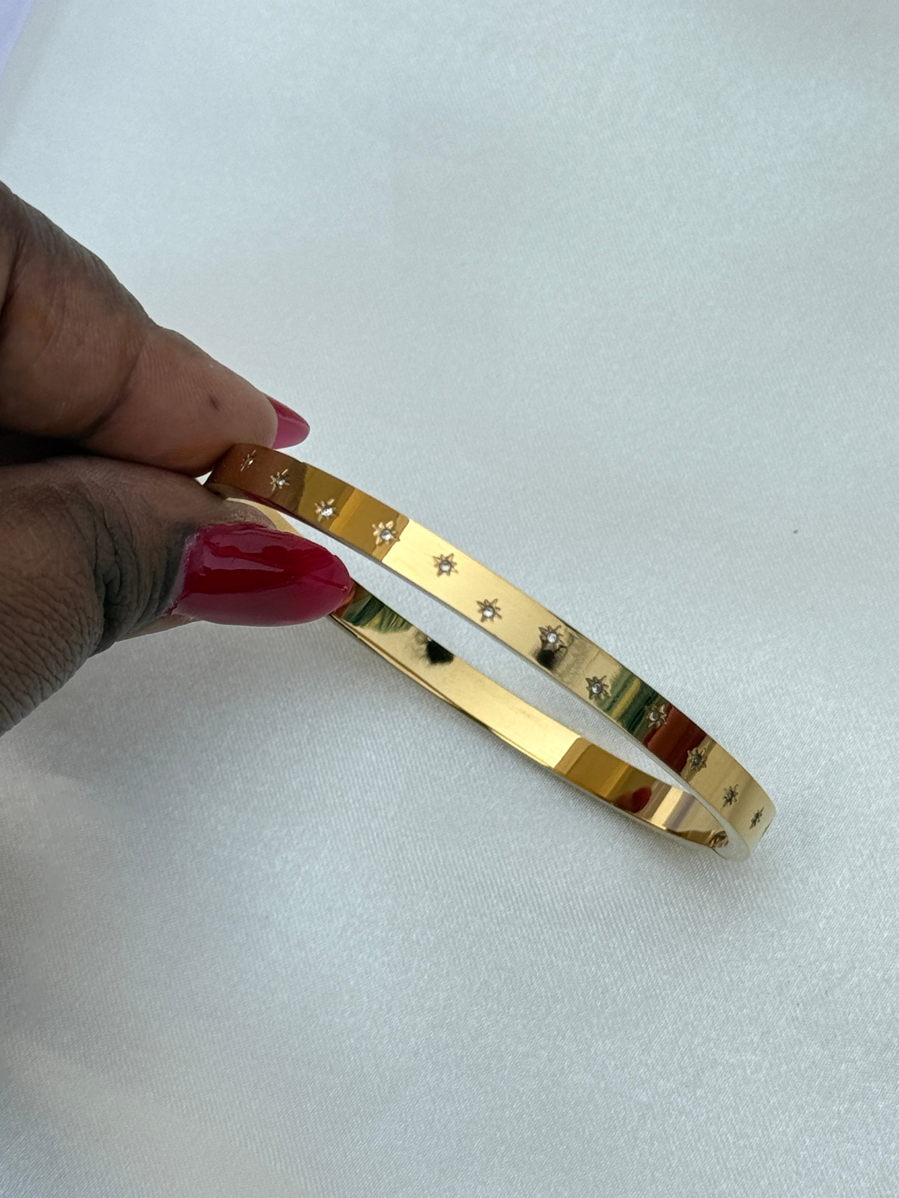 Ab081 anti tarnish openable kada bracelet