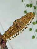 HB666 Lakshmi devi with gold balls multi adults Hip Belt