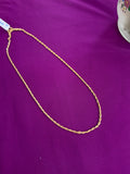 Ph816 Panchaloham unpolished 18 inches daily wear chain