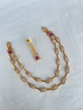 2 layers short cz Neckset NS30161