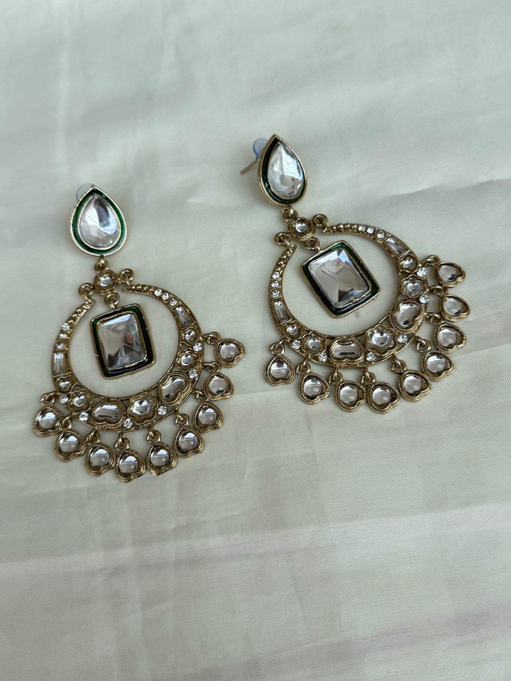 @aliaabhatt inspired Kundan jhumkas mn006