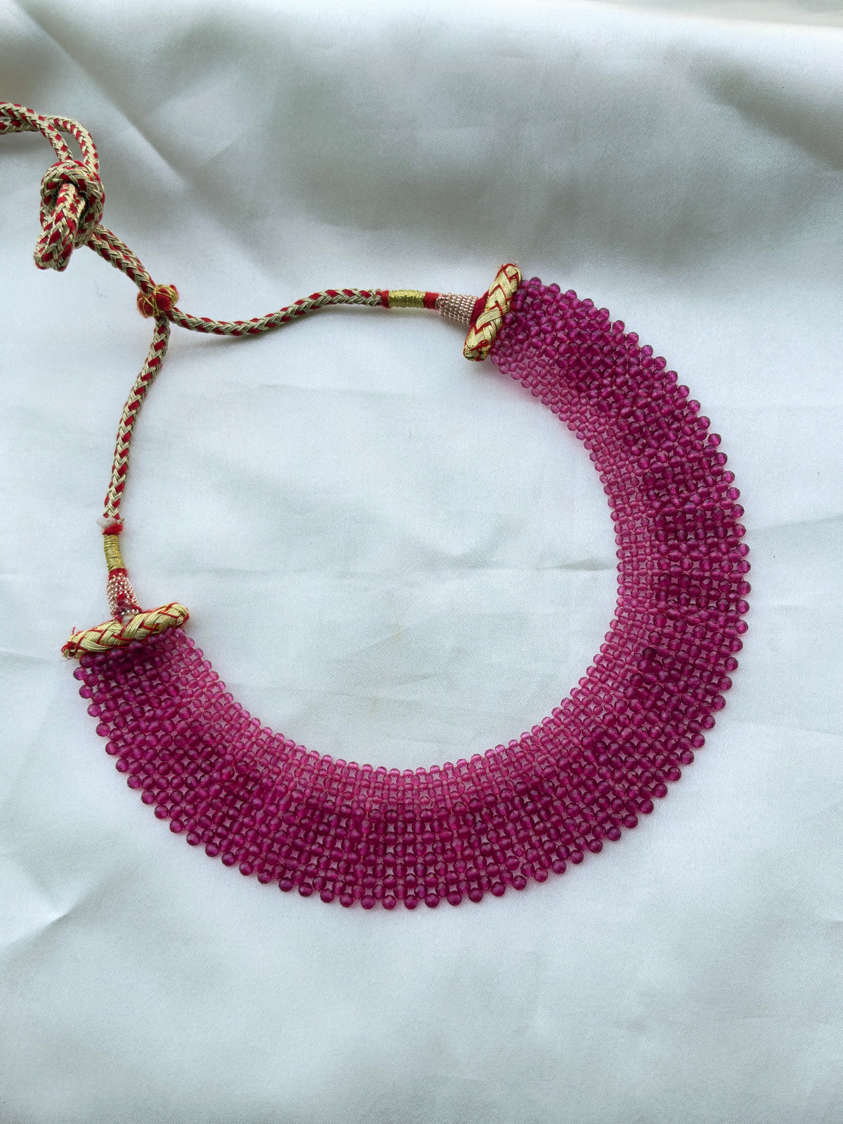 Bb406 jali beads necklace