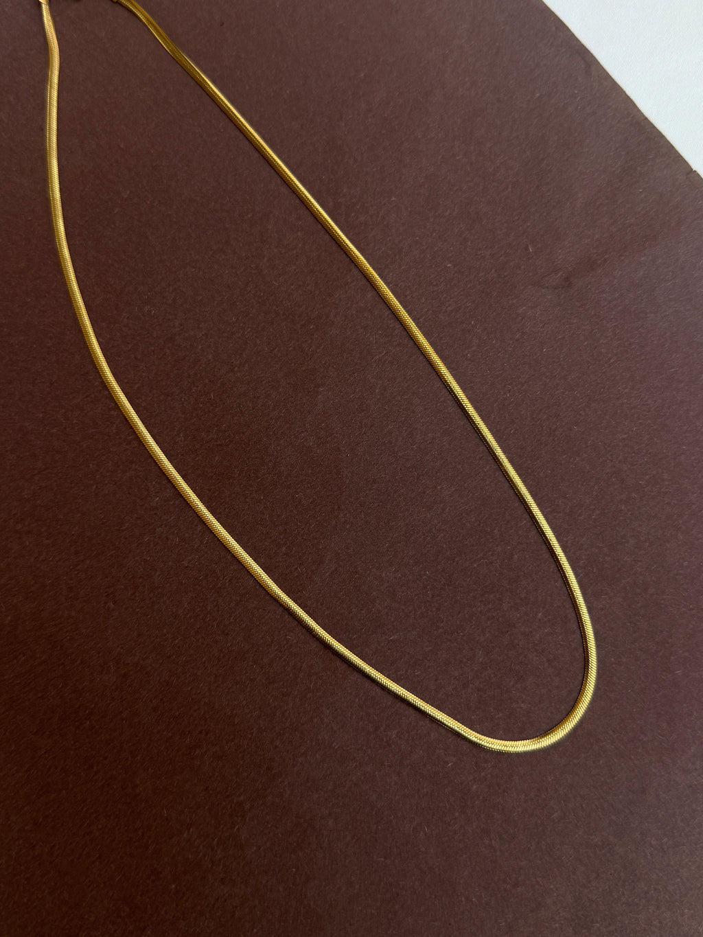 Dc019 anti tarnish daily wear  chain 16 inches