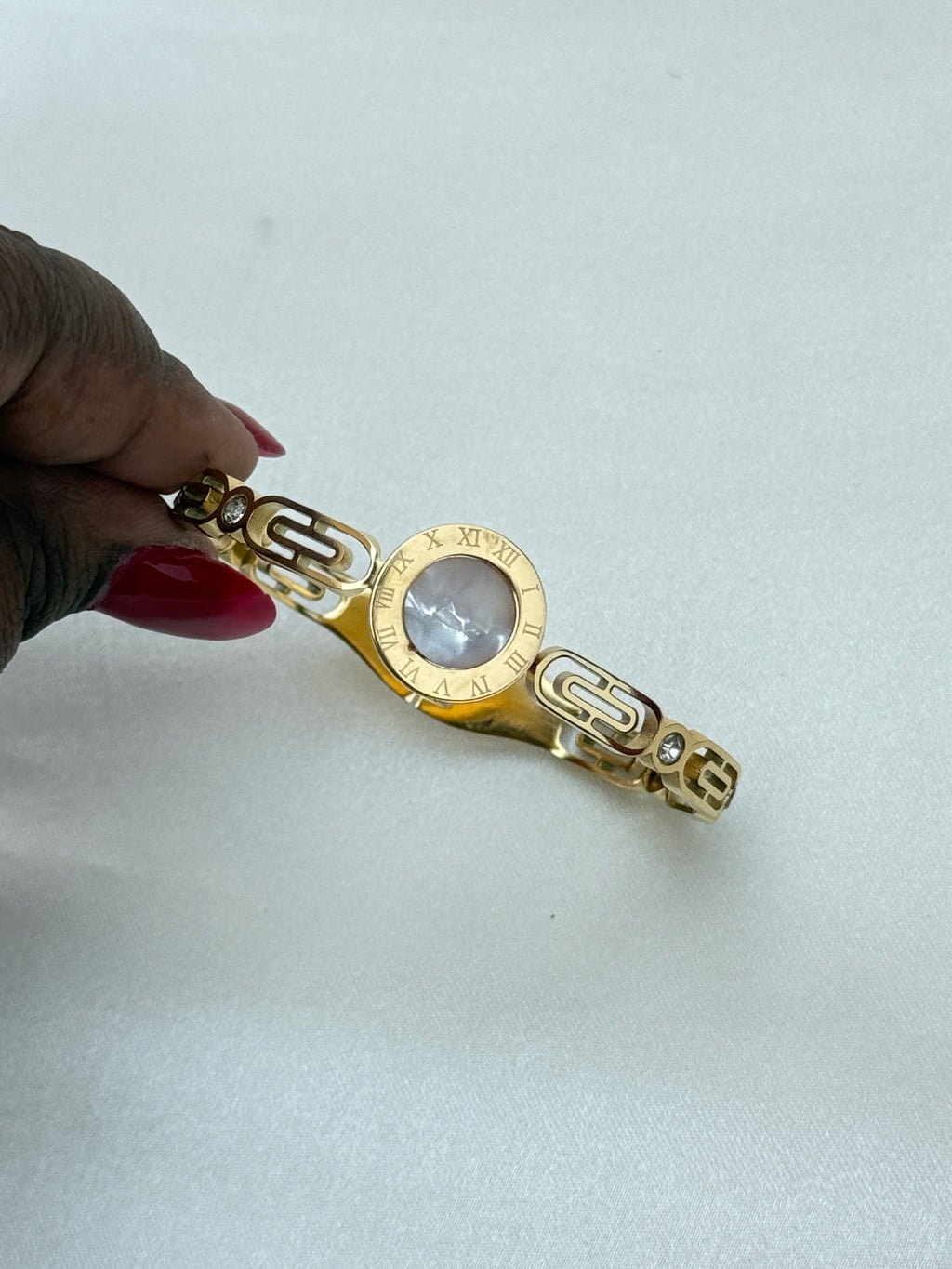 Ab079 anti tarnish openable kada bracelet